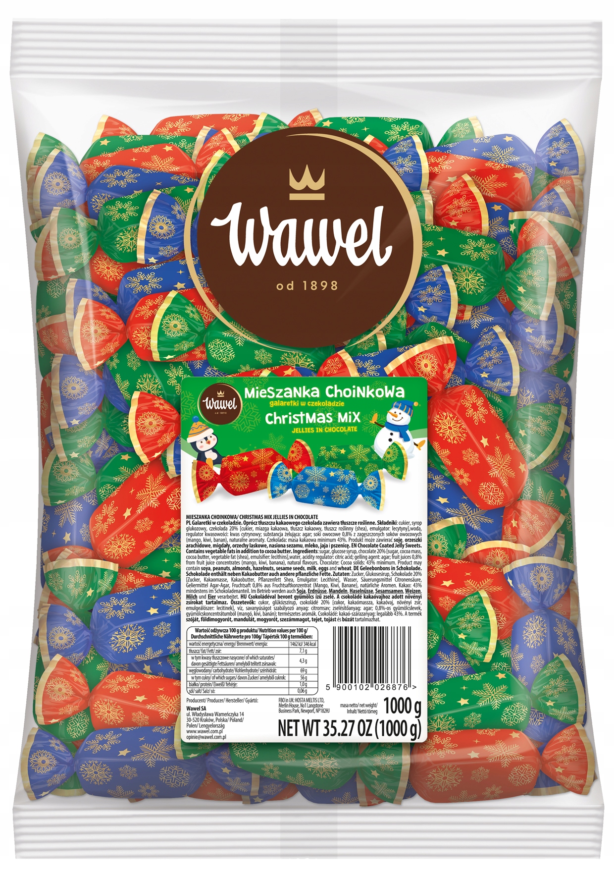 Levně Wawel Vánoční směs 1 kg