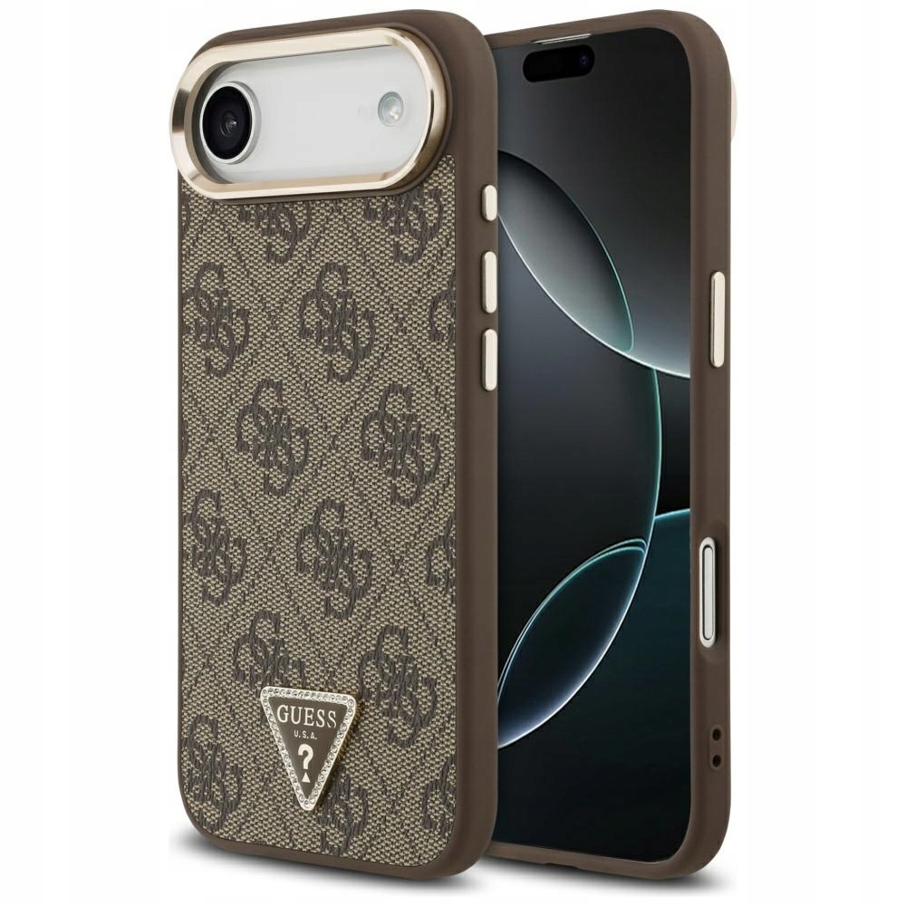 Guess Pouzdro Pouzdro Obal Pro Magsafe Iphone Air 4G Triangle Logo Styl