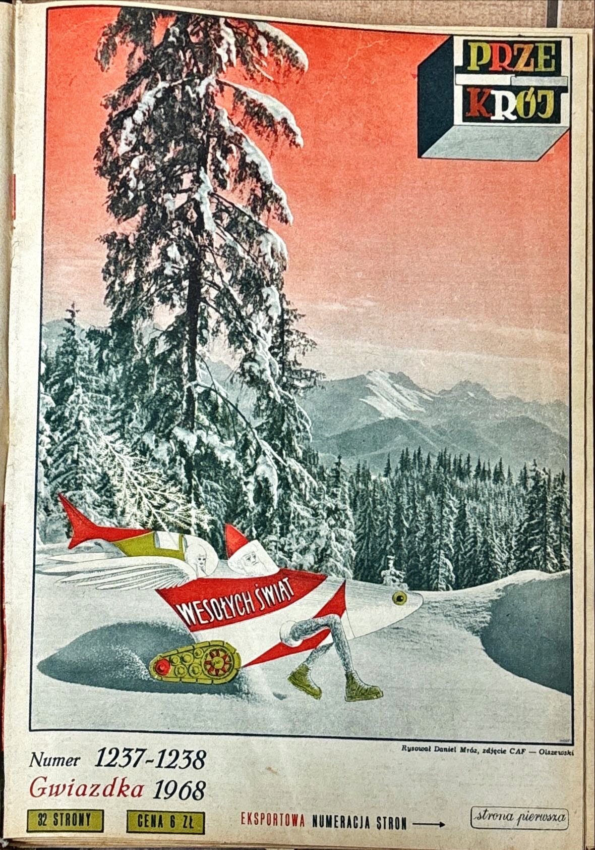 PRZEKRÓJ ROCZNIK 1969 W TWARDEJ OPRAWIE