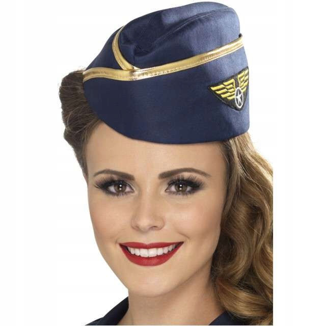 

czapka Pilotka pilotki lotnik strój Stewardesa