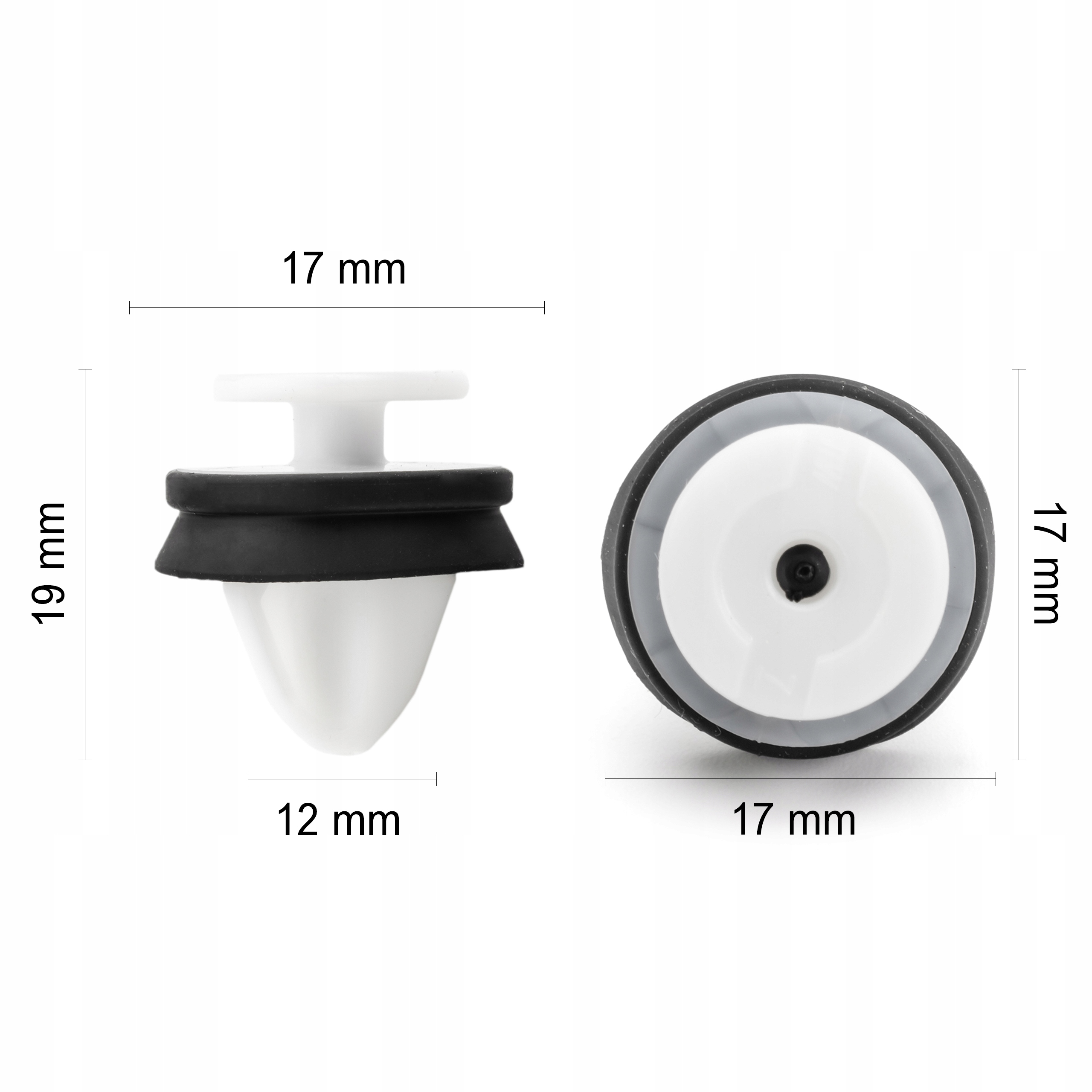 20x KOŁEK SPINKA TAPICERKI DO CITROEN C2 C4 C5 PEUGEOT 407 RENAULT CLIO III Producent części Inny