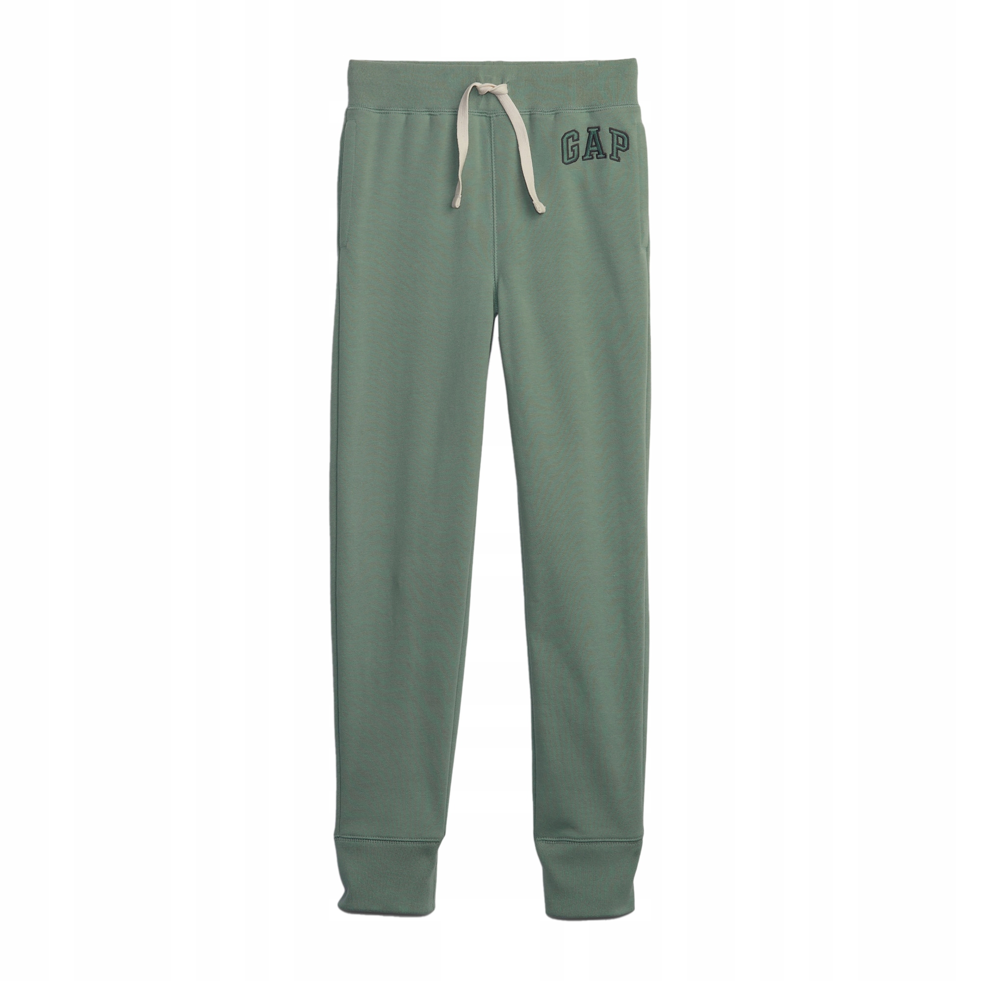 Spodnie dziecięce Gap V-Frch Fleece Heritage Logo Jogger sage M