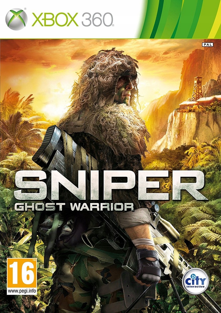 Sniper: Ghost Warrior Xbox 360 pudełkowa