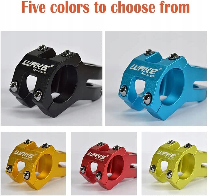 Stem-Short WSPORNIK MOSTEK MTB kierownice 31.8mm Długość mostka 45