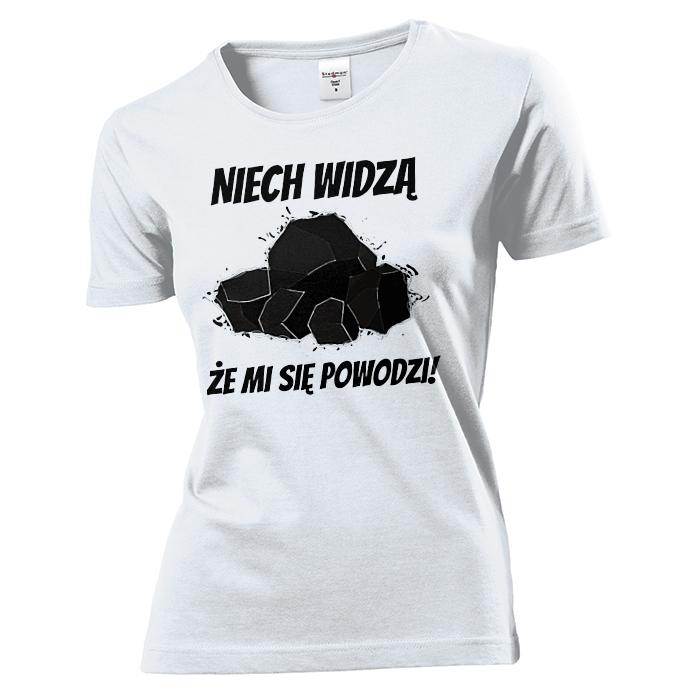 

Koszulka damska Węgiel Powodzi Mi Się L