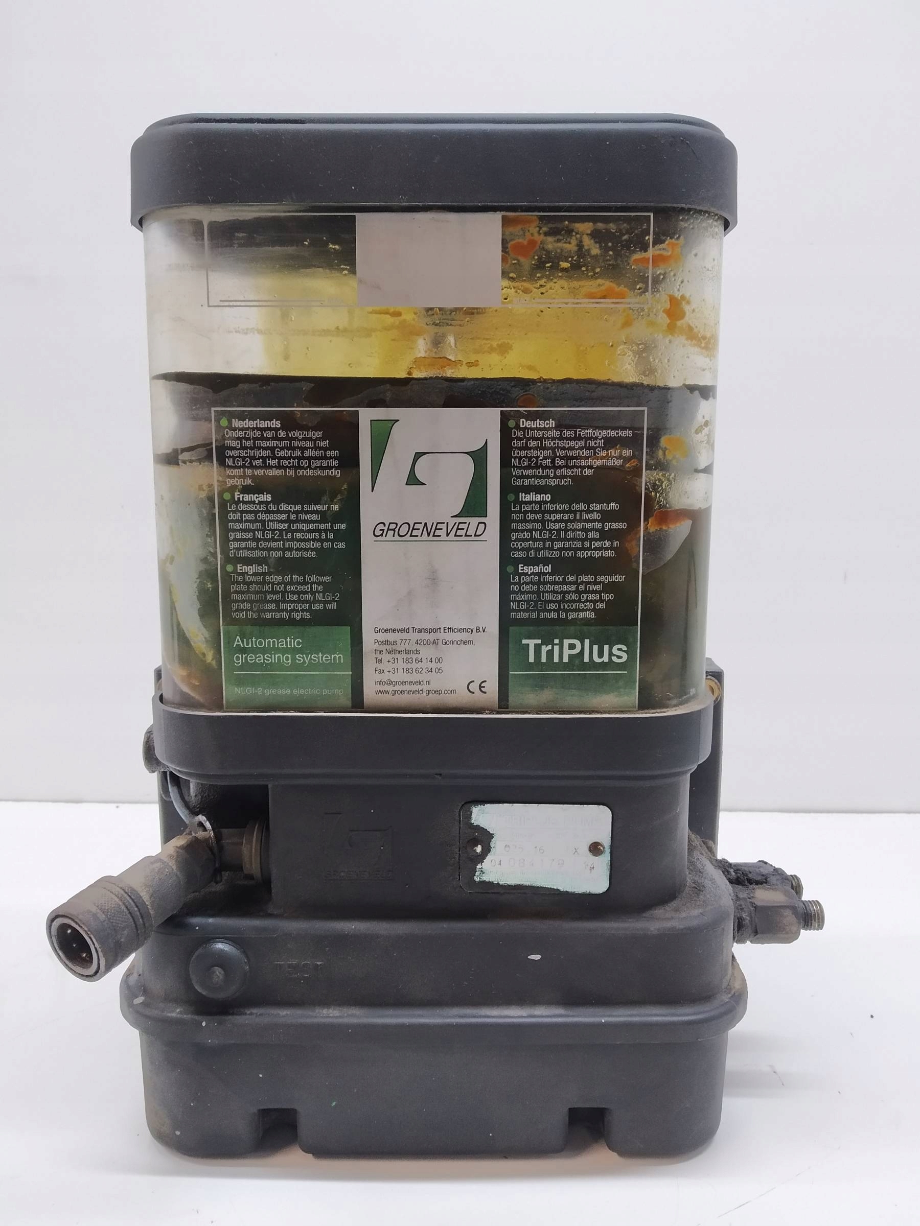 oil pump TRIPLUS PUMP 025.16 X Dennis Eagle Elite 2 (2003-2014)