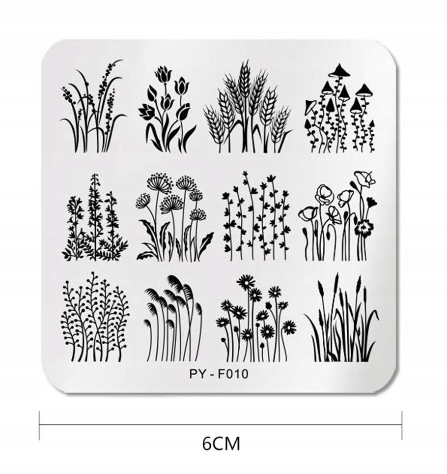 PICT YOU - Blaszka do Stempli - PY-F010 Marka inna marka