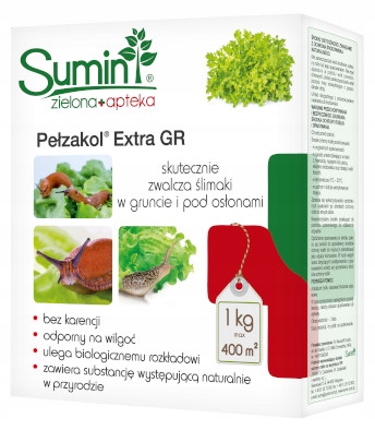 SUMIN Pełzakol Extra GR bio na ślimaki nagie 1kg