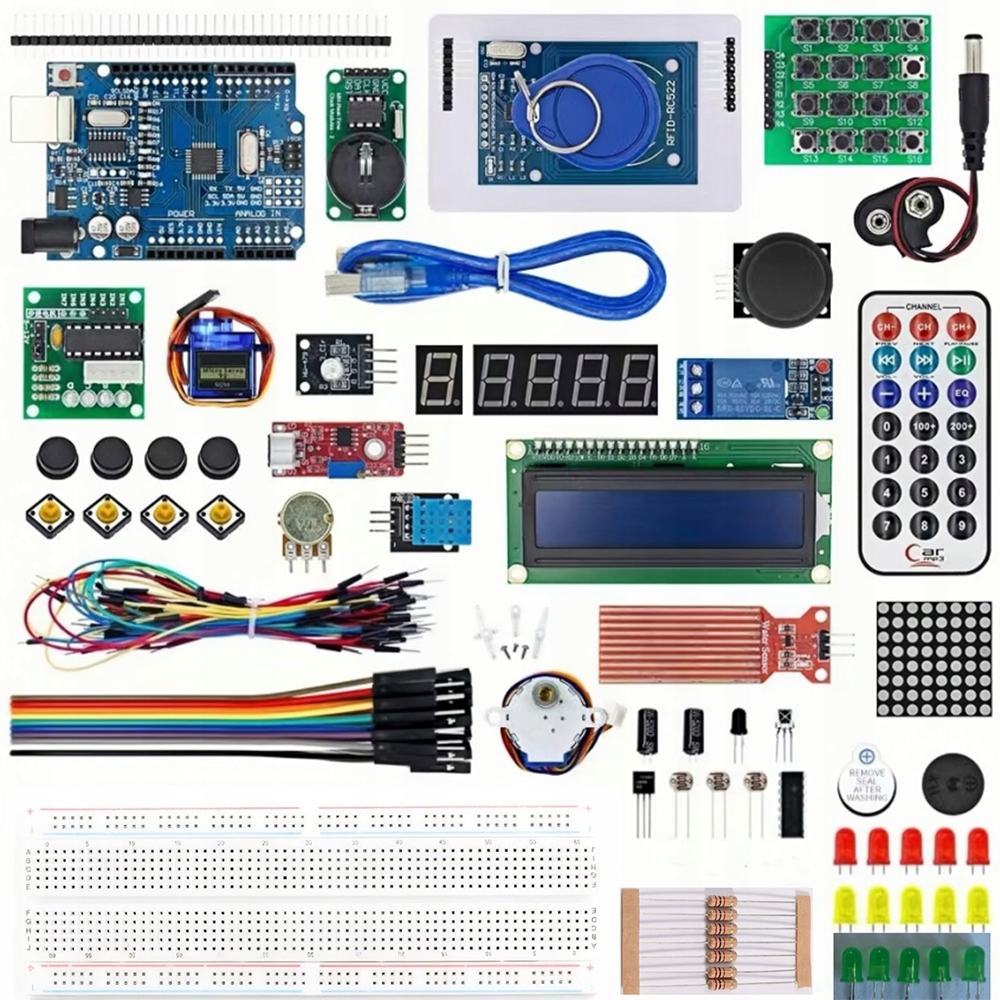 XXL sada pro výuku programování kompatibilní s Arduino Uno v krabici