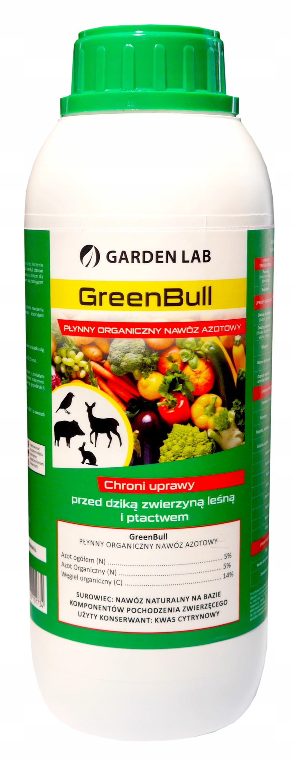 

Greenbull Organiczny Nawóz Azotowy Do Upraw 1L