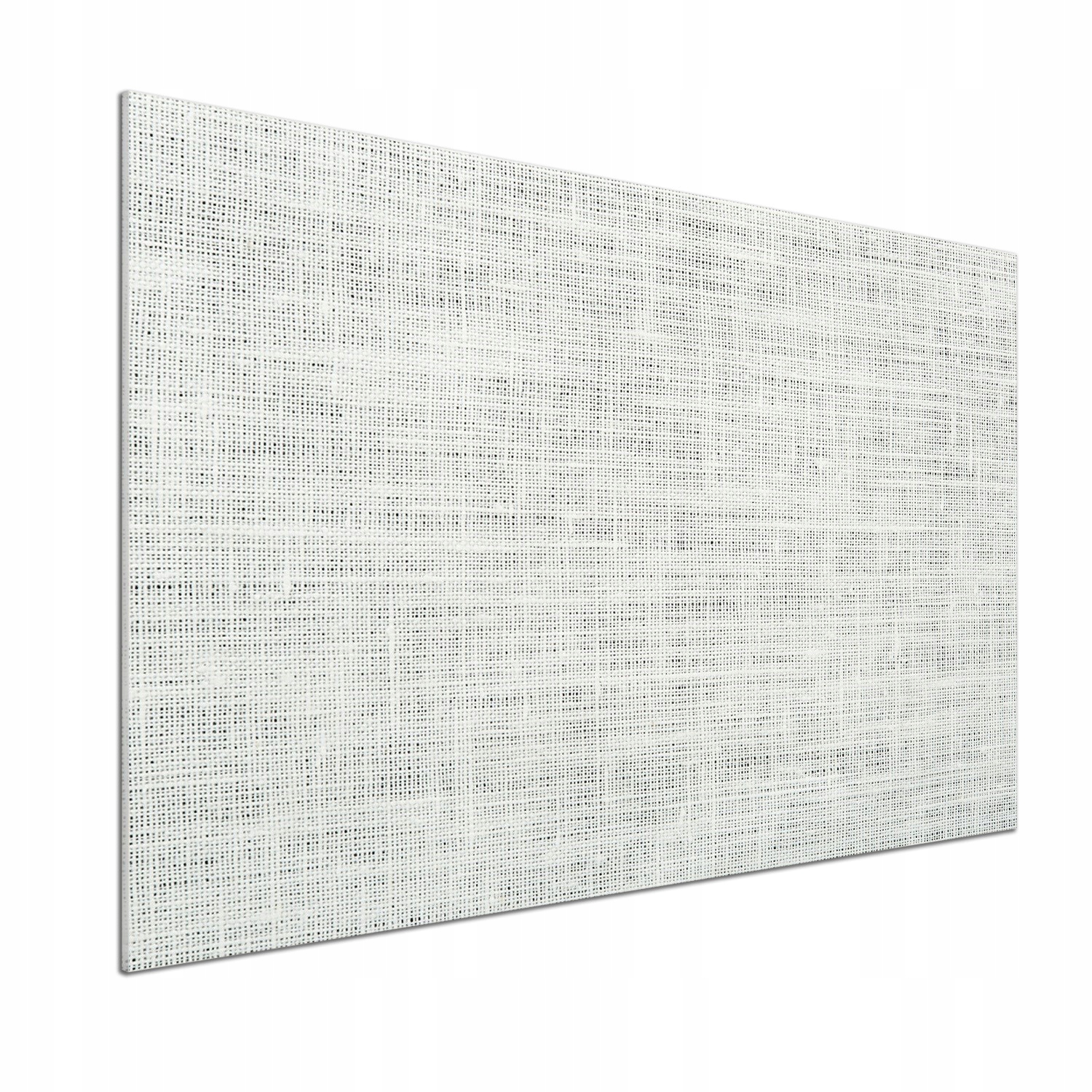 Panel lacobel ľanové biele plátno 100 x 70 cm Lepidlo