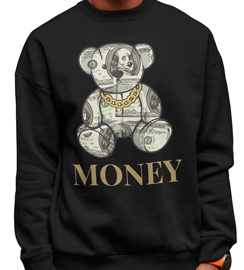 Pánská mikina Fashion Money vel. XL