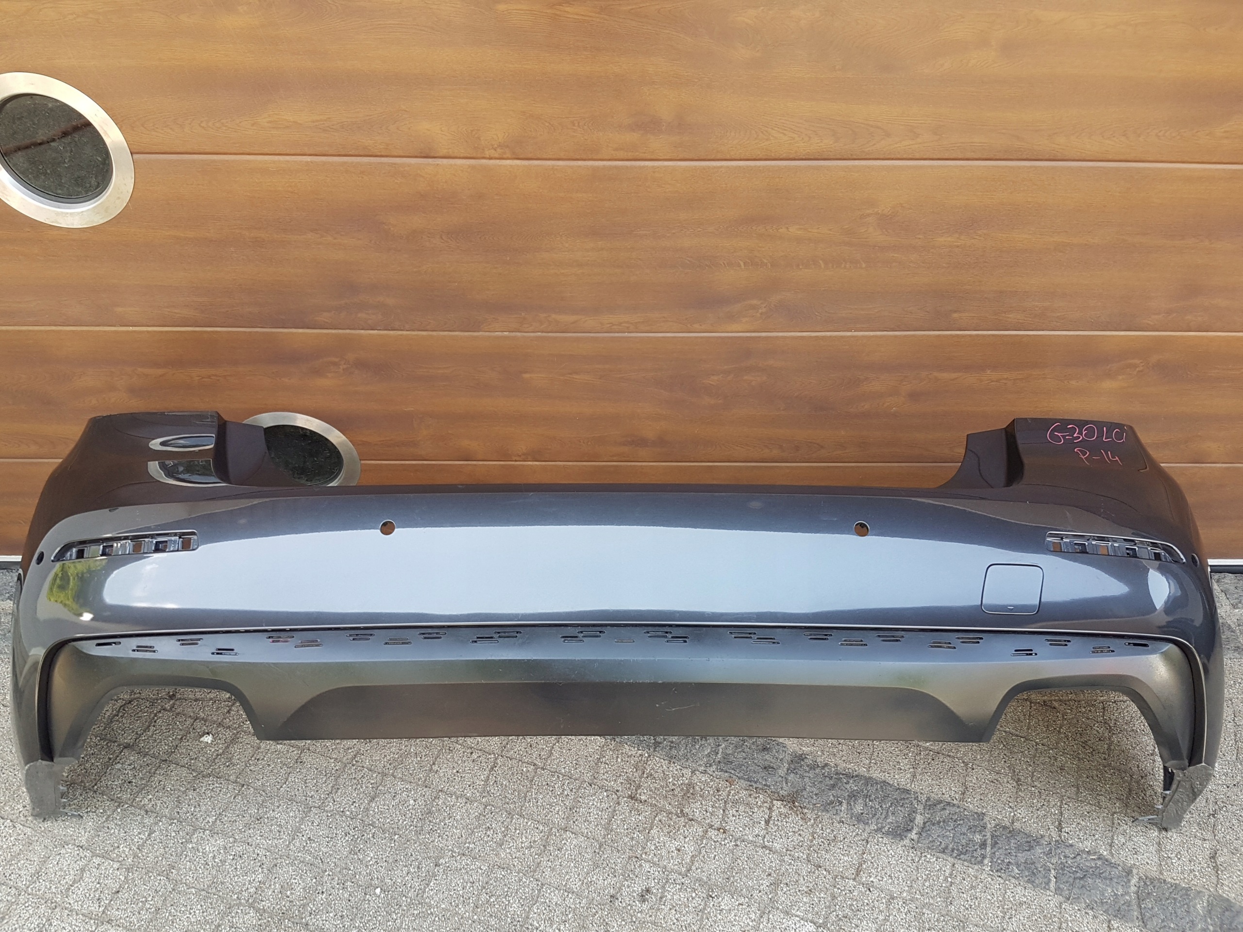 bumper rear BMW G30 LCI
