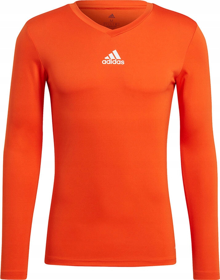 KOSZULKA TERMOAKTYWNA MĘSKA ADIDAS TEAM BASE TEE POMARAŃCZOWA GN7508 r M