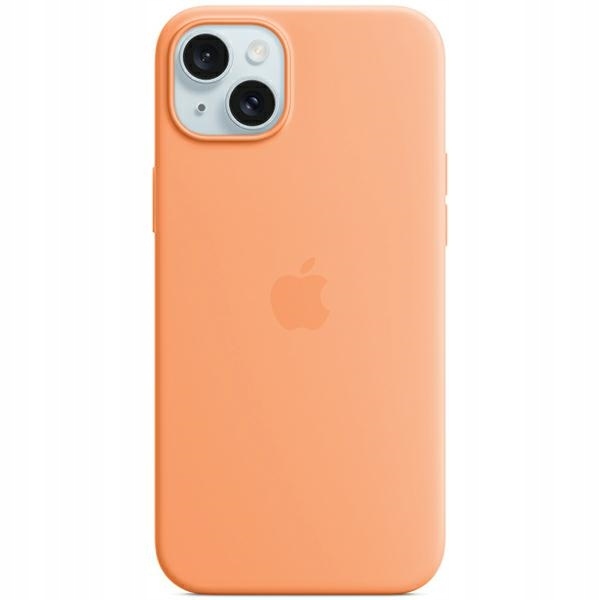 Pouzdro pro iPhone 15 Plus Apple MagSafe Oranžové Silicone