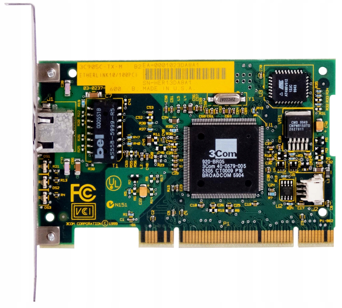 3COM 3C905C-TX-M 10/100Mbps RJ45 PCI