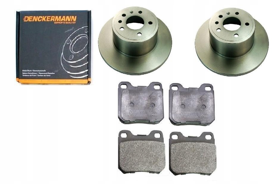 Kotouče Opel Vectra B Zadní 286 5 Šroubů Sada.