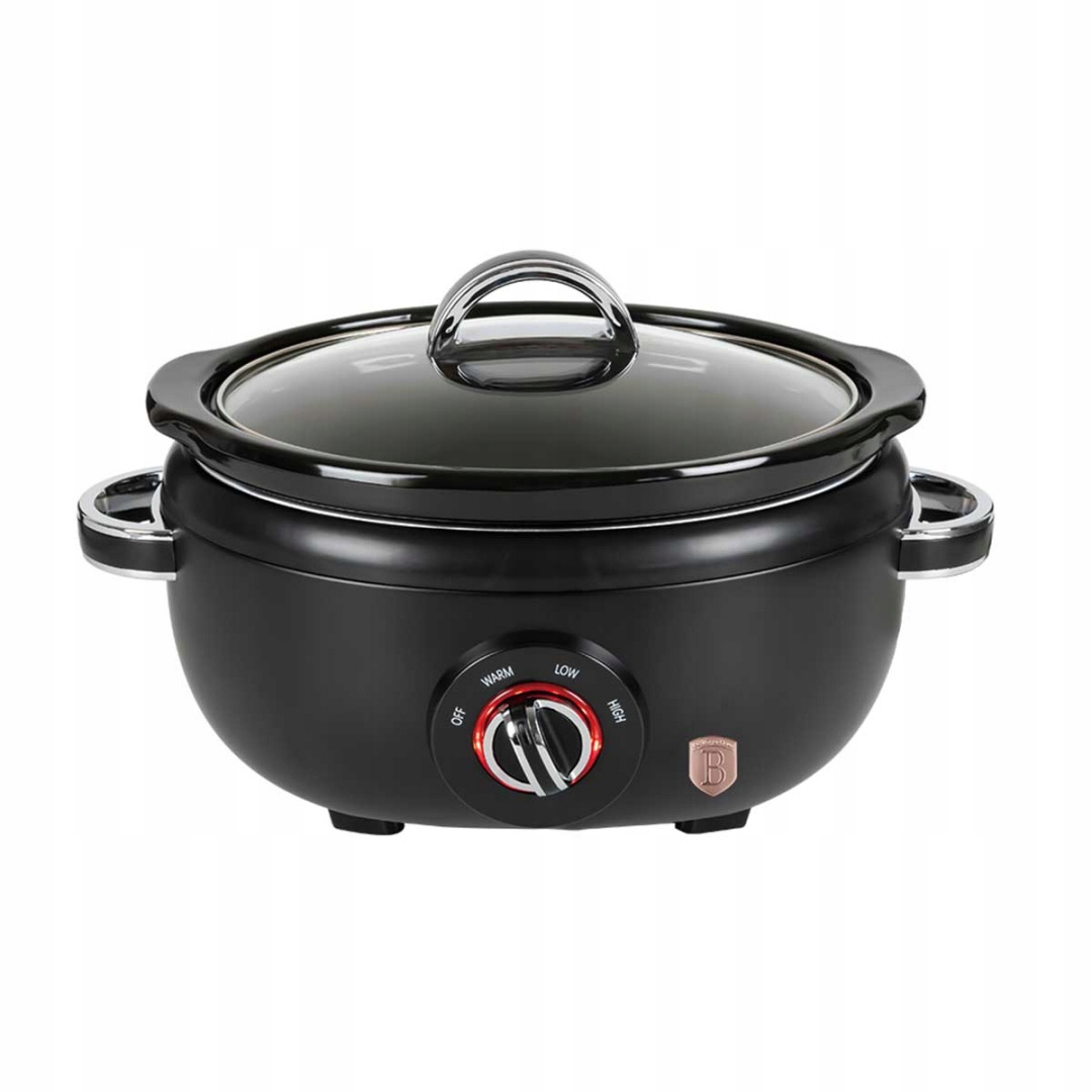 Elektrický Pomalý Hrnec 3,5 L Berlinger Haus BH-9669 Black Rose