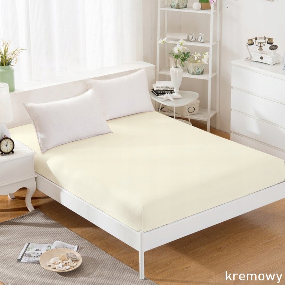 Prześcieradło JERSEY 120x200 Z GUMKĄ 100% BAWEŁNA Wymiary 120x200cm