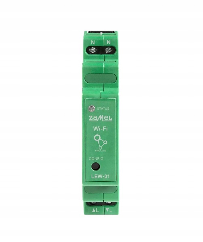Monitor elektrickej energie Wi-fi 1F 16A LEW-01 Zamel SPL10000038