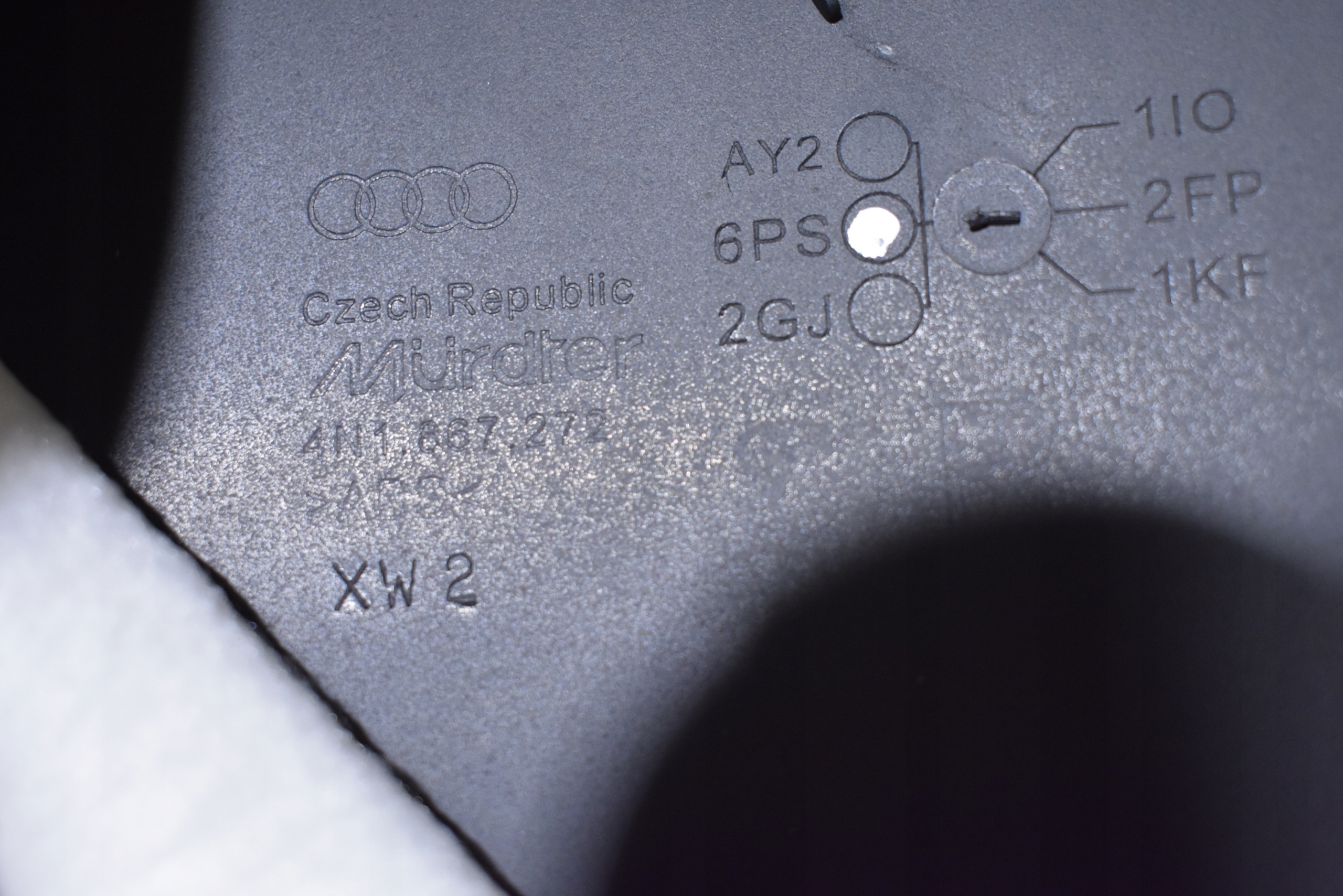 IDEALNA moulding cap threshold cover SLUPKA A right AUDI A8 D5 1 9