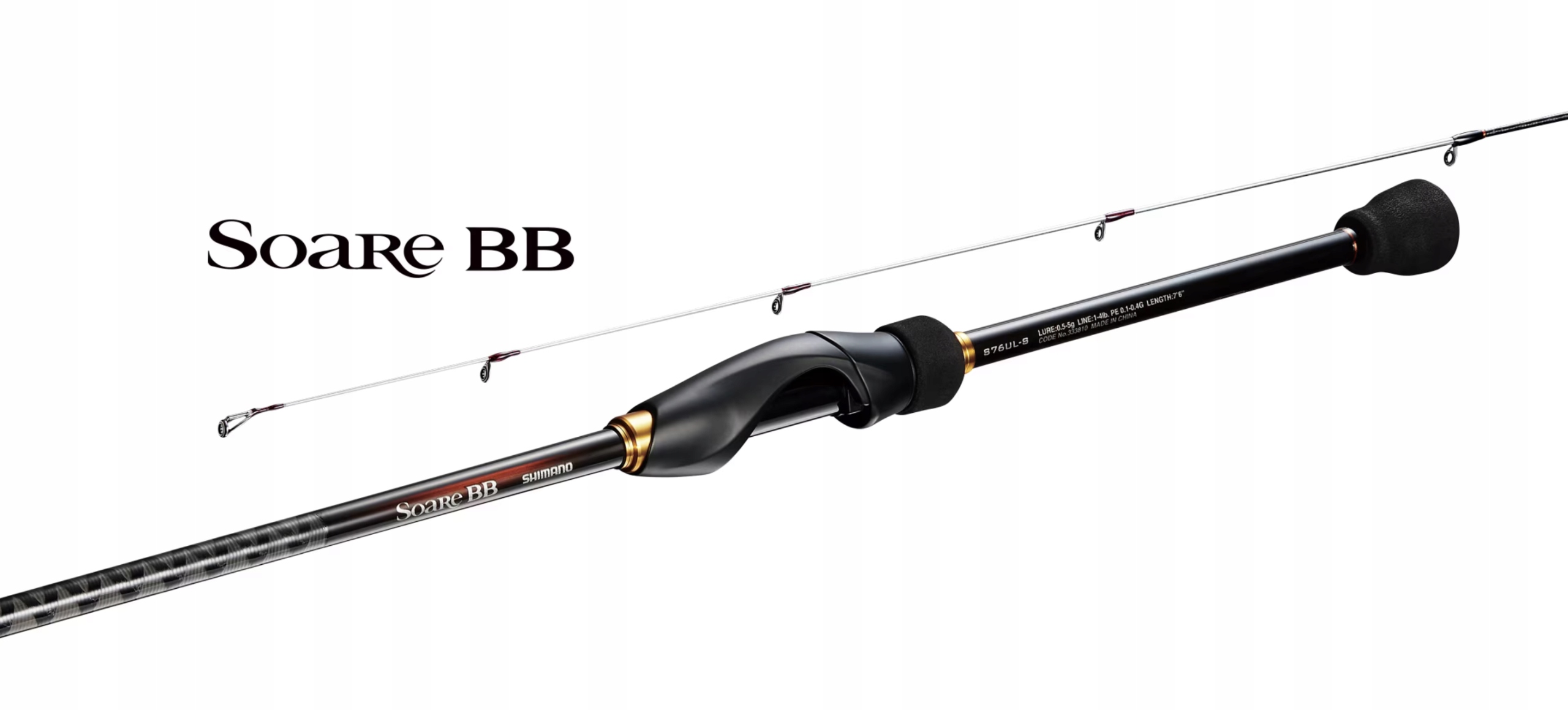 Wędka spinningowa Shimano Soare 2023 Bb S76UL-S 0,5-5 g 229 cm