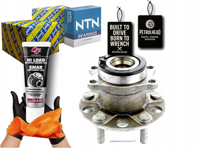 Sada Ložiska Kola S Nábojem Dodge Caliber Jeep Co #Petrolhead Pro+ Kit7