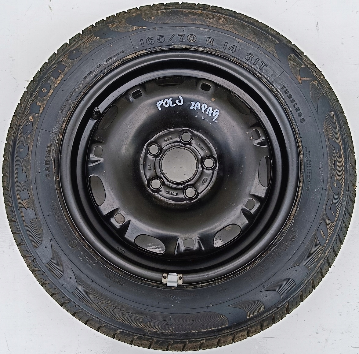 VW POLO IV 9N KOŁO ZAPASOWE DOJAZDÓWKA 14