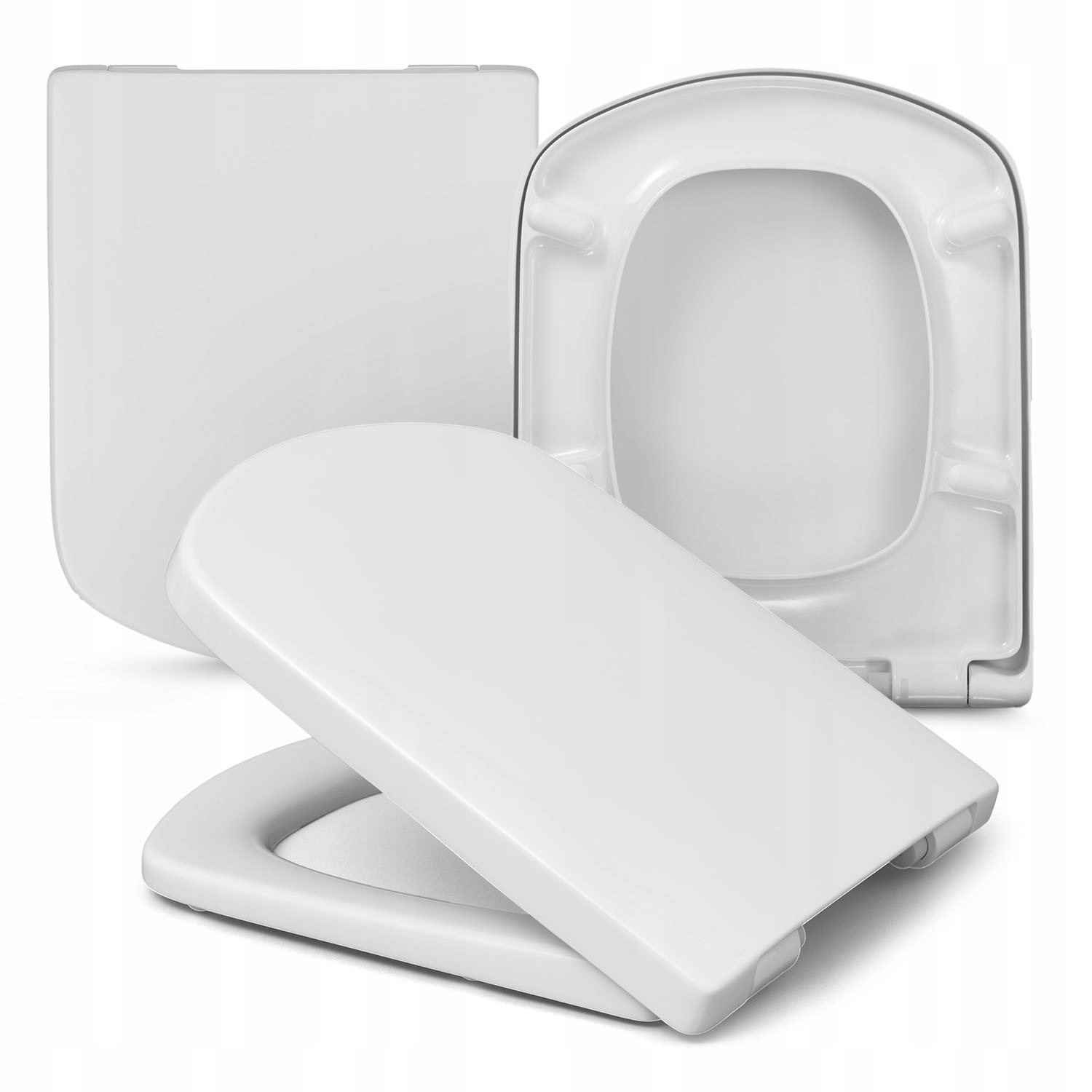 Wc sedátko s pozvolným sklápěním pro Roca Dama Senso, odnímatelné Premium Wc