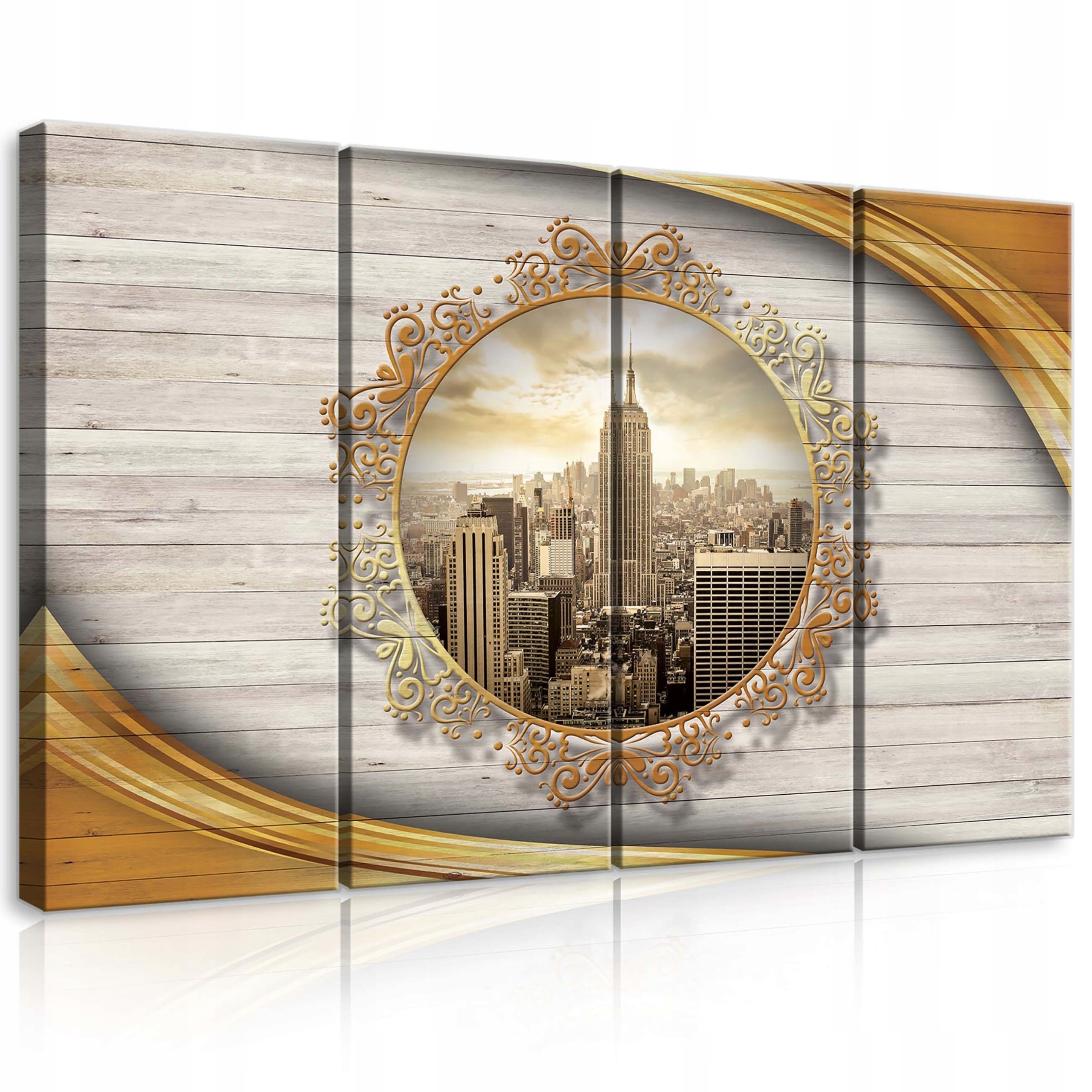 Obraz 120x80 New York Empire State Building polyptych bez rámu krajina