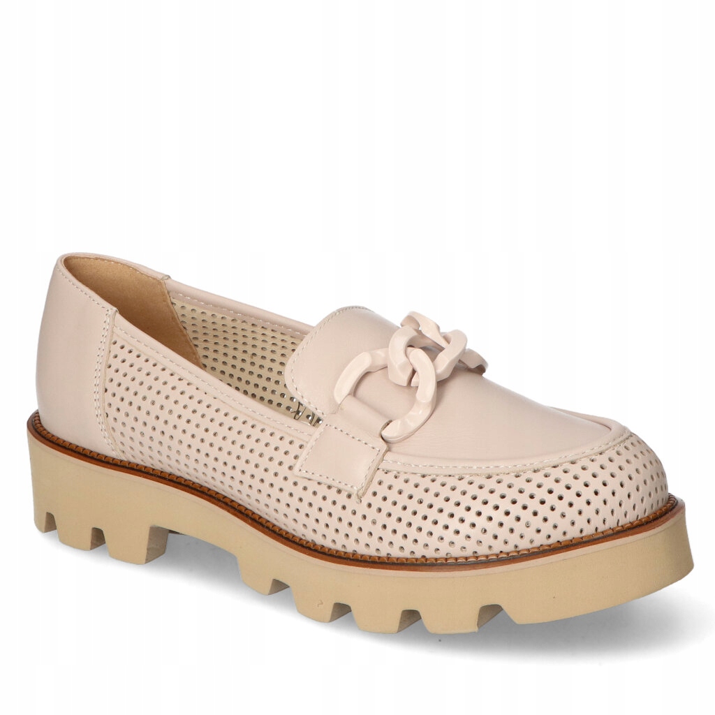 Mokasíny Gamis 5342/H44 Béžová lico 40