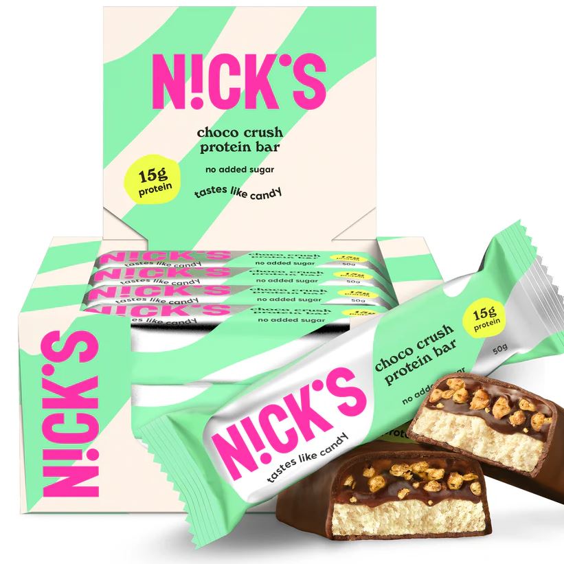 Nicks Protein Bar Choco Crush 50 G x 12 sztuk