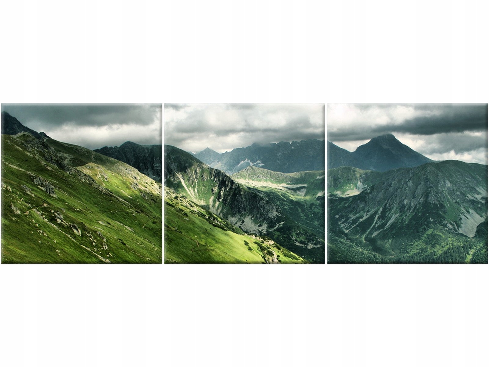 

Tatry Góry Krajobraz Pejzaż 150x50 Obraz Tryptyk