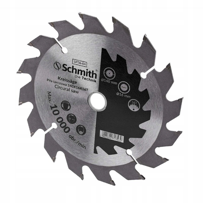 

Piła Tarczowa 250x30mm 24T Schmith SPTA-24