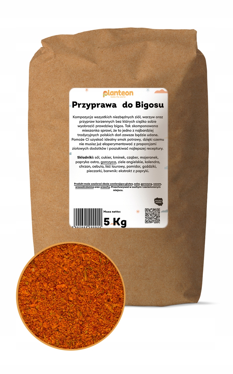 Przyprawa do Bigosu 5kg gotowa mieszanka przypraw