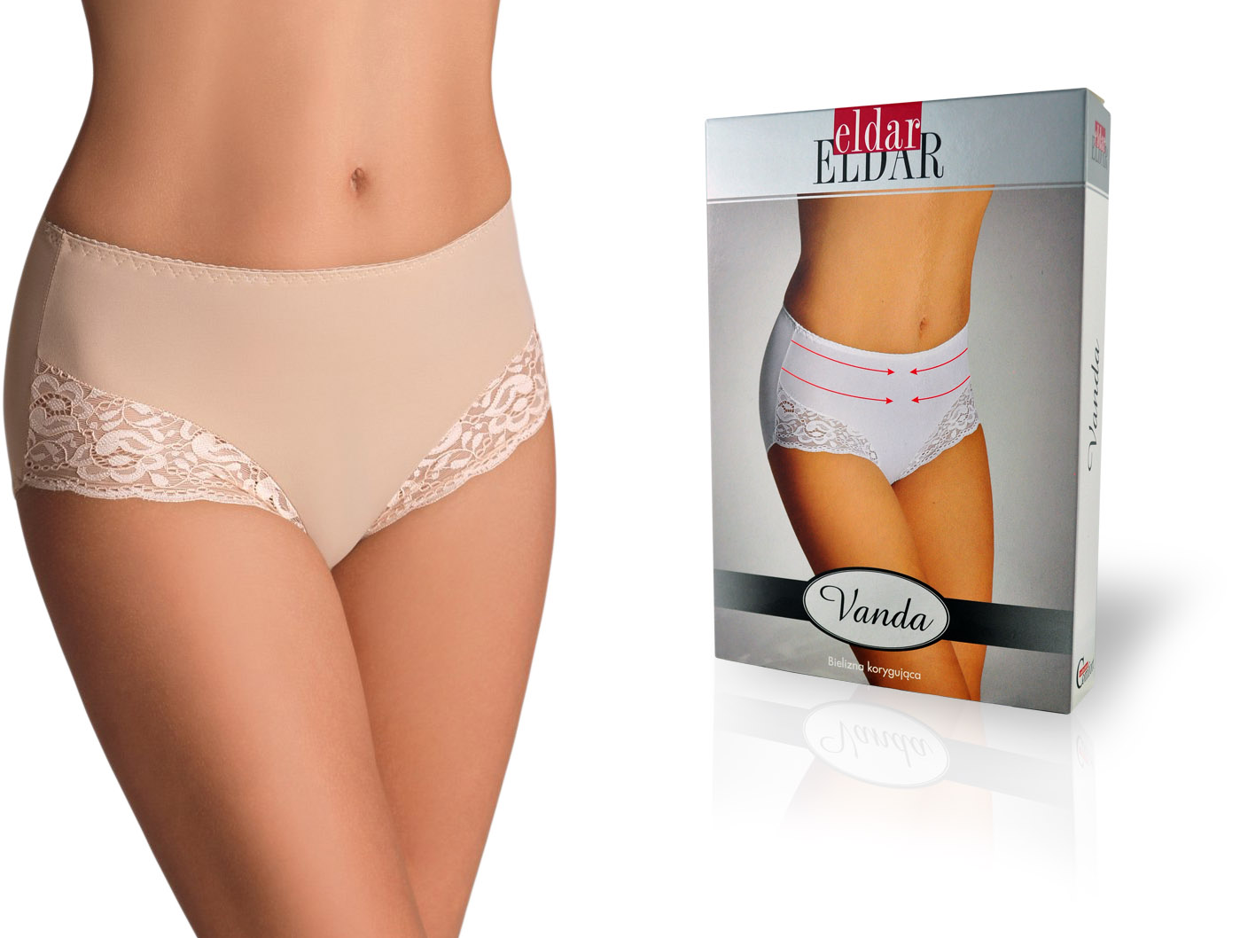 

figi wyszczuplające Beżowe - Eldar Vanda , S