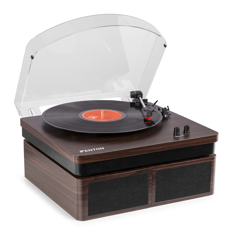 Gramofon z głośnikami BT USB konwersja RCA + winyl Model RP168DW