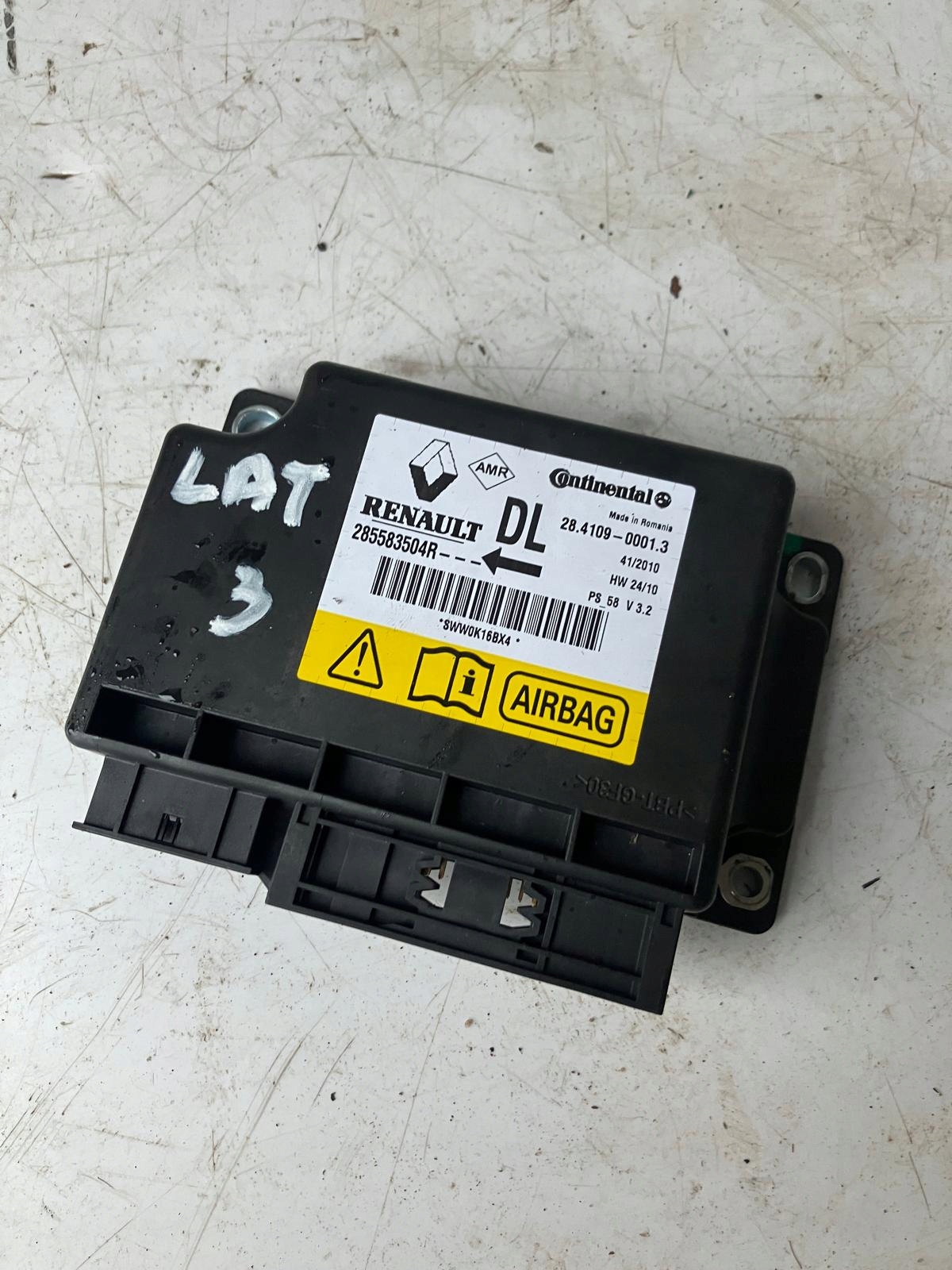 SENSOR airbag airbag RENAULT LATITUDE 285583504R