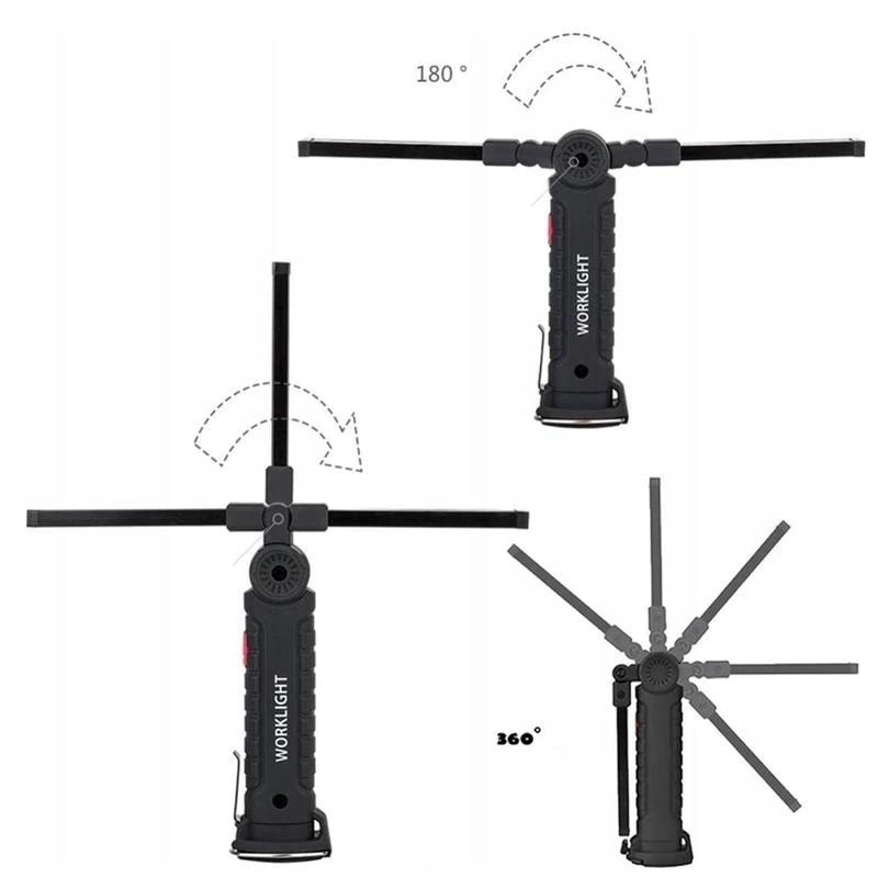 LATARKA UNIWERSALNA TURYSTYCZNA MAGNES HAK MOCNA Moc 3 W