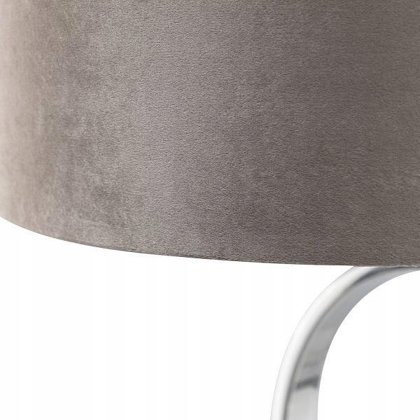 Lampa podłogowa Mira Taupe Kolekcja Dekoria