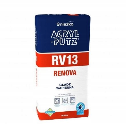 Acryl Putz Renova gładź wapienna RV13 20kg