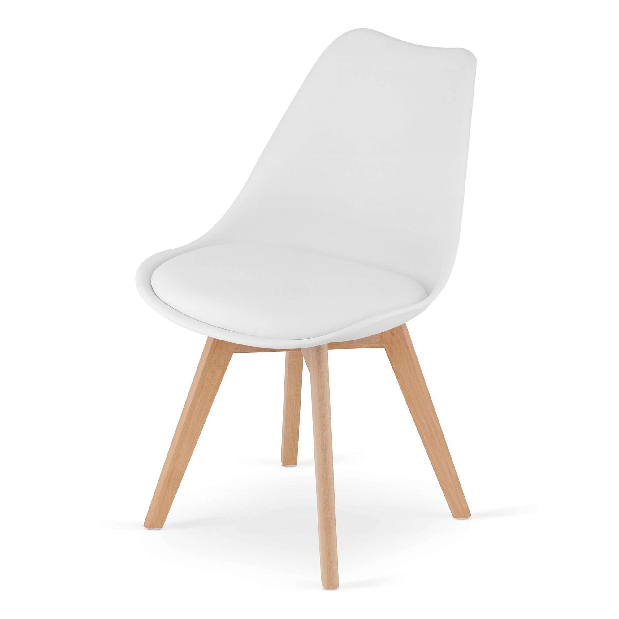 Stół + 2 Krzesła Nowoczesny Skandynawski Styl Wysokość stołu 72 cm