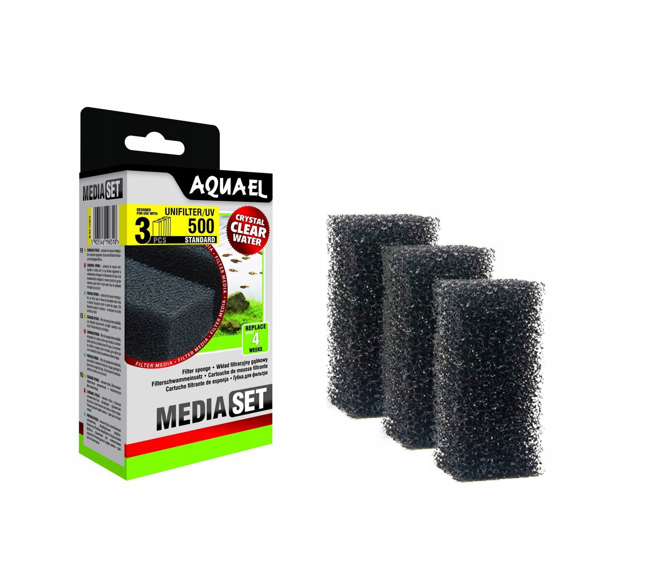 

Aquael Gąbka Unifilter 500 3 sztuki oryginał