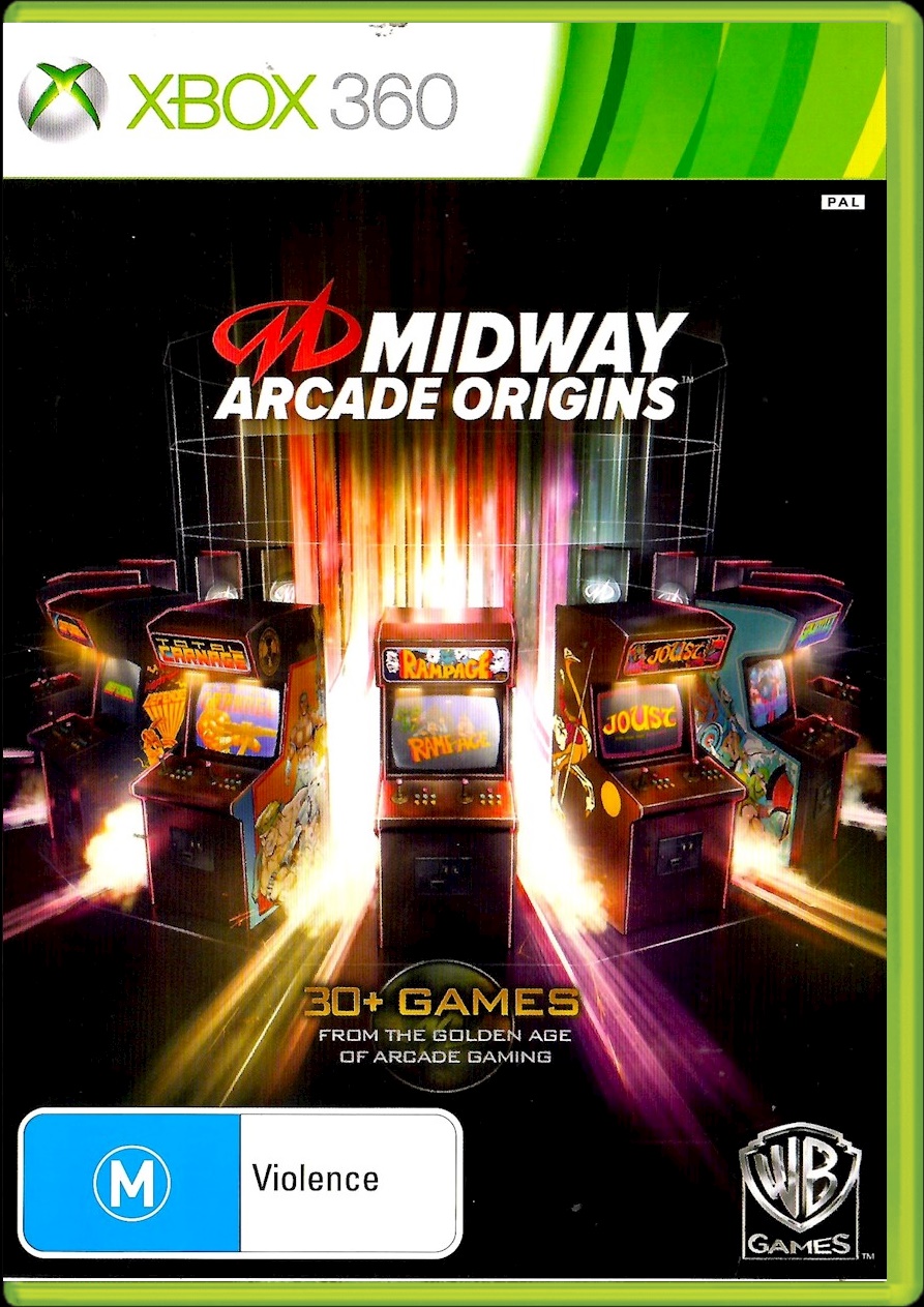 XBOX 360 MIDWAY ARCADE ORIGINS Tytuł Midway Arcade Origins