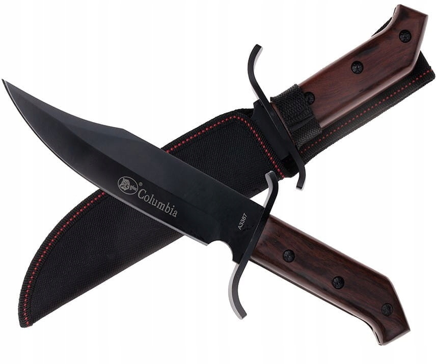 Nóż Myśliwski N255A Survivalowy Turystyczny solid