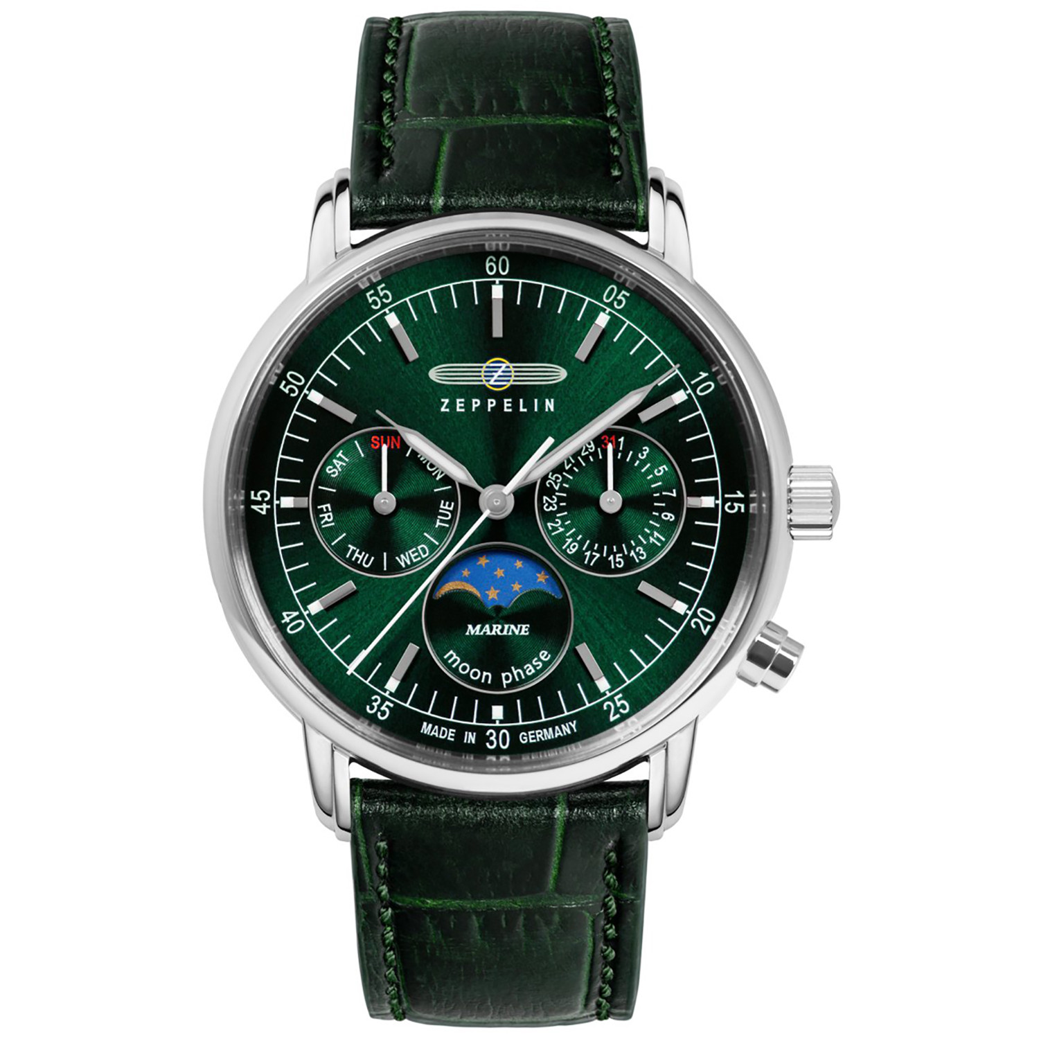 Dámské hodinky Zeppelin 86354 zelené