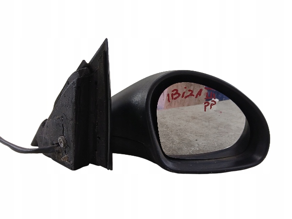 SEAT IBIZA III mirror right black, MANULANE