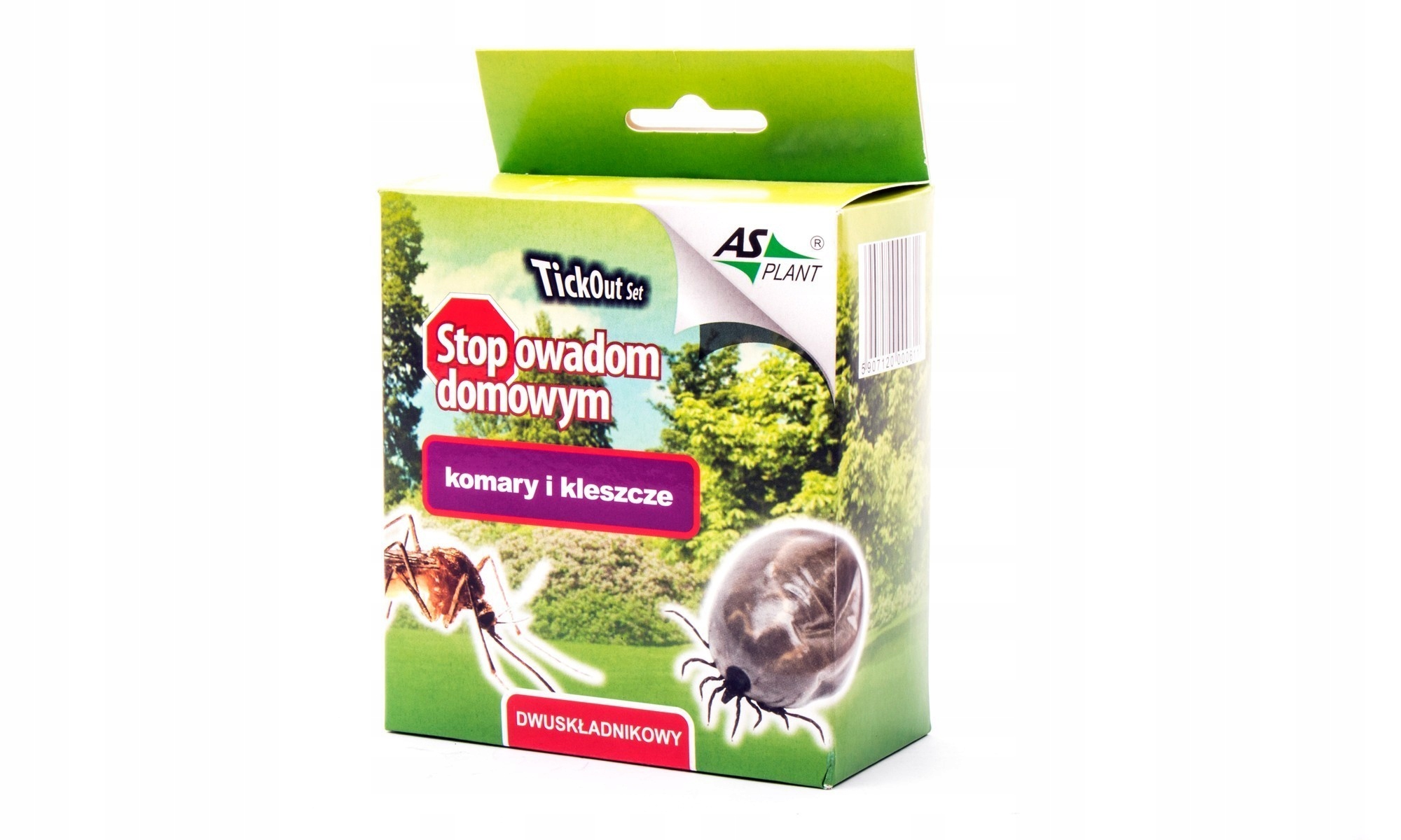 

Aspermet Tick Out Set na komary i kleszcze 100ml