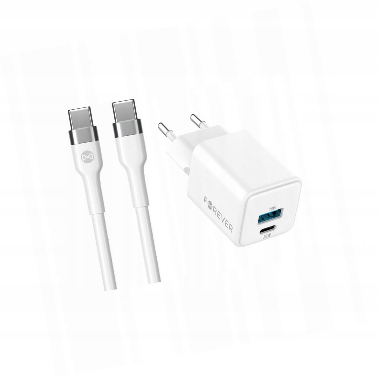 Szybka ładowarka GaN 20W długim z kablem 2m do Xiaomi Redmi Note 11 Pro+ 5G