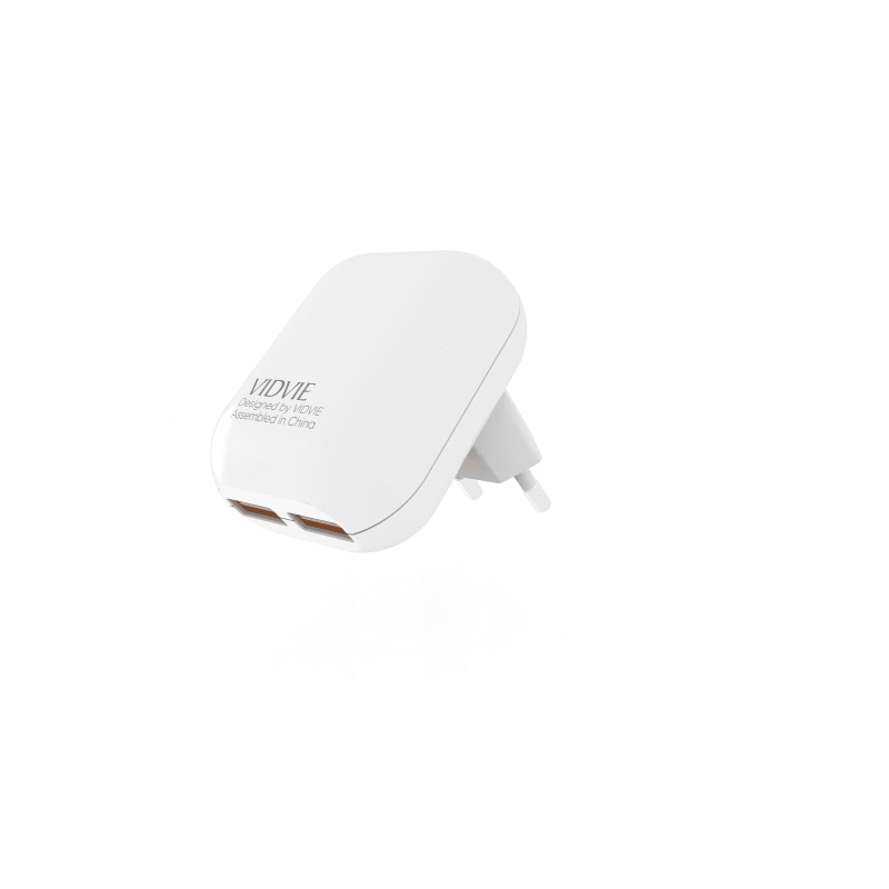 

Ładowarka sieciowa Vidvie PLE218 2xUSB + kabel Lig